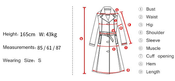 Black woolen coat Long autumn /winter women's coat Business ladies one-piece Wool classic Ladies jacket coat new